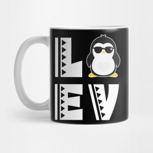 Cute love penguin t shirt funny penguin lover gifts for kids Mug